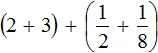 2 plus 3 plus 1 na 2 plus 1 na 8