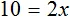 x+25 na 15 ravno x+5 na 5 equation step 8