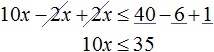 x minus x minus 3 na 5 plus 2x minus 1 na 10 less ravno 4 step 5