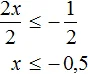 x minus 1-x na 6 m r 2x plus 1 na 2 step 4