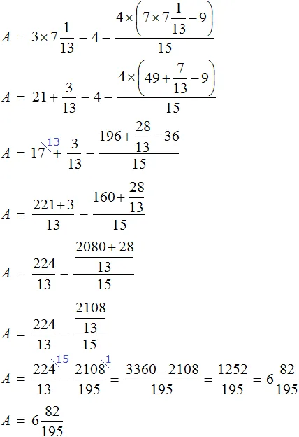 3x - 4 - 4 na 7x - 9 na 15 ravno 4 na 5 na 6 plus x - 1 na 3 check step 3