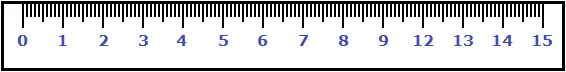 линейка 15 см ошибка