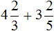 4 na 2 na 3 plus 3 na 2 na 5