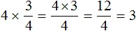 4 на 3 на 4 способ 1