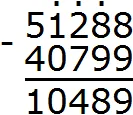 6411 умн на 8 минус 40799 умн 6 step 2