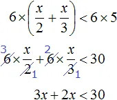 x na 2 plus x na 3 less 5 step 2