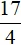17 na 4
