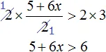 5 plus 6x na 2 more 3 ste 2