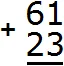 61 plus 23 уголком